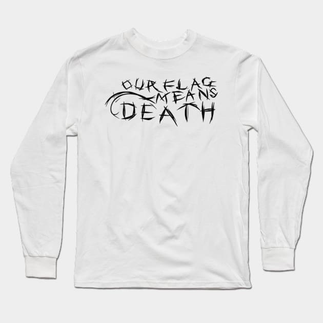 Our Flag Means Death design Long Sleeve T-Shirt by Wozzozz